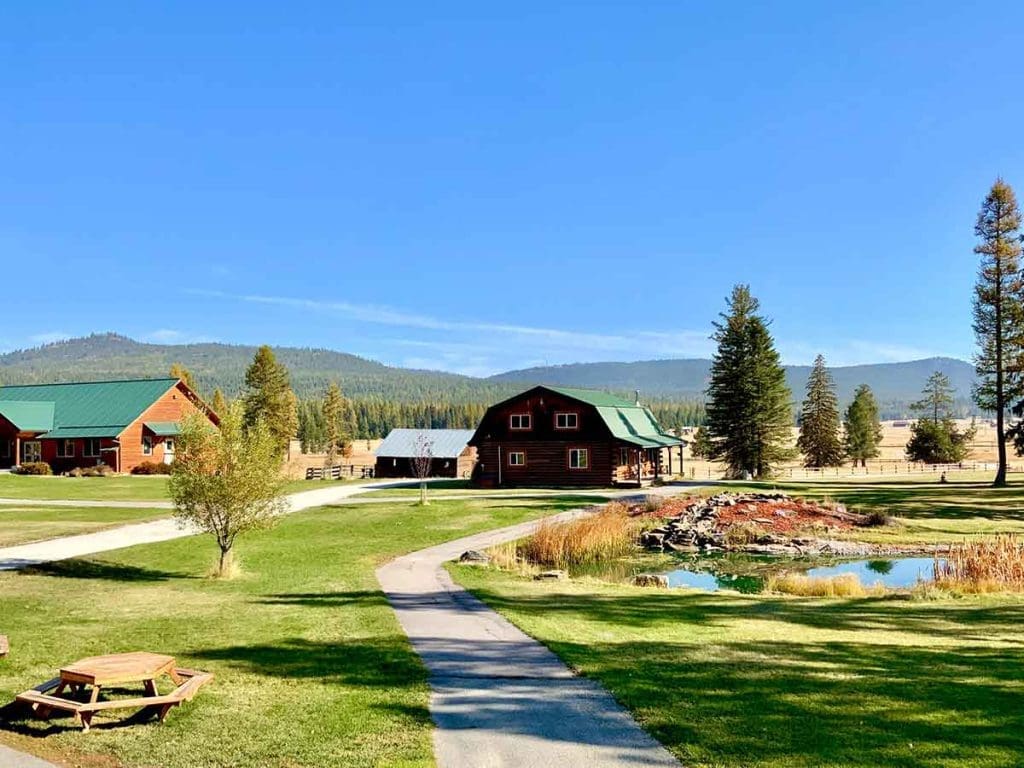 Embark Behavioral Health's inpatient mental health facility campus in Marion, Montana.