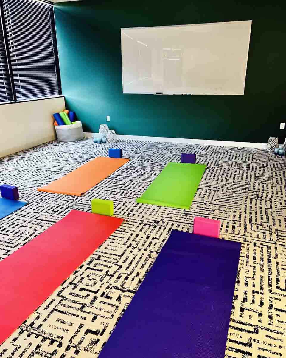Area for experiential therapy and DBT skills at outpatient treatment program in Woodland Hills, California.