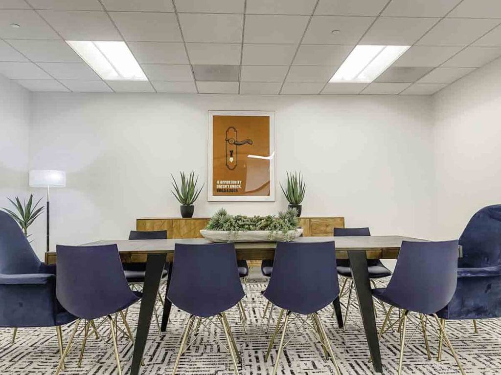 Conference room for los angeles therapists at Embark at Woodland Hills