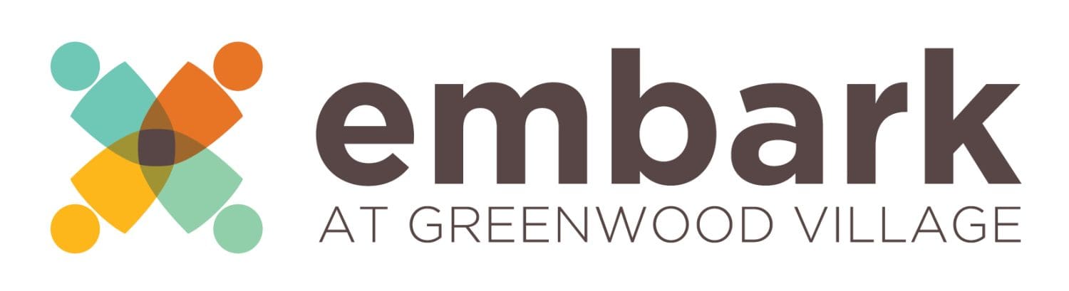 The logo for outpatient program in Denver Embark at Greenwood Village.