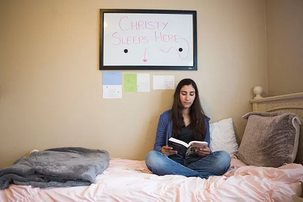 Young-adult-girl-at-residential-treatment-center-in-texas Young adult girl at a residential treatment center in Texas, engaging in her healing and recovery process.